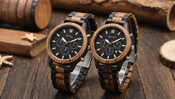 Montre en bois homme : élégance naturelle à porter au quotidien